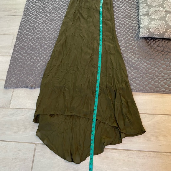 Haute Hippie Shaded Palm Bead Silk Gown NWT - Picture 8 of 12